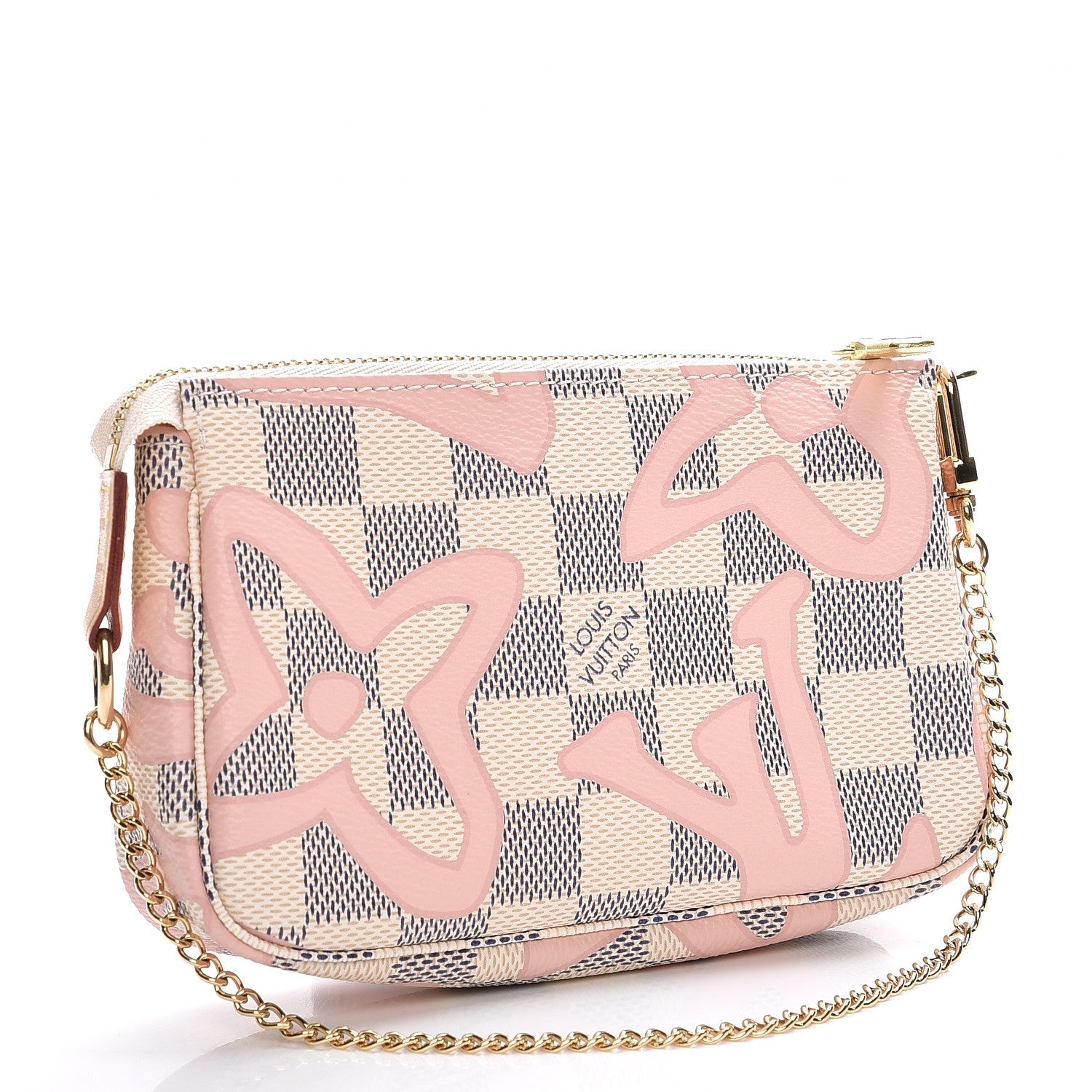 Louis Vuitton Damier Azur Tahitienne Mini Pochette Accessories 3 of 7