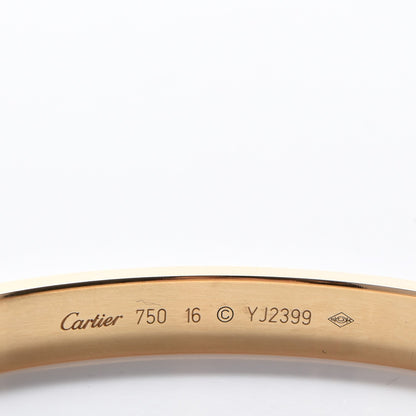 Cartier 18K Yellow Gold LOVE Bracelet 16 4 of 8