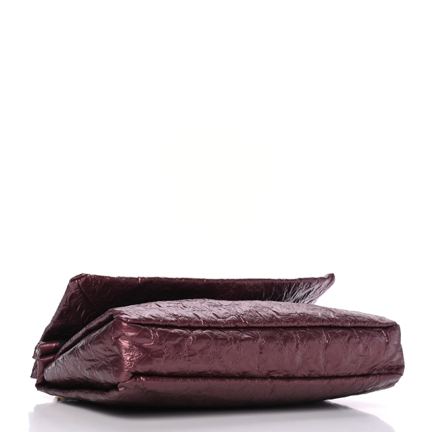 Jacquard Quilted Monogram Limelight African Queen Clutch Mara