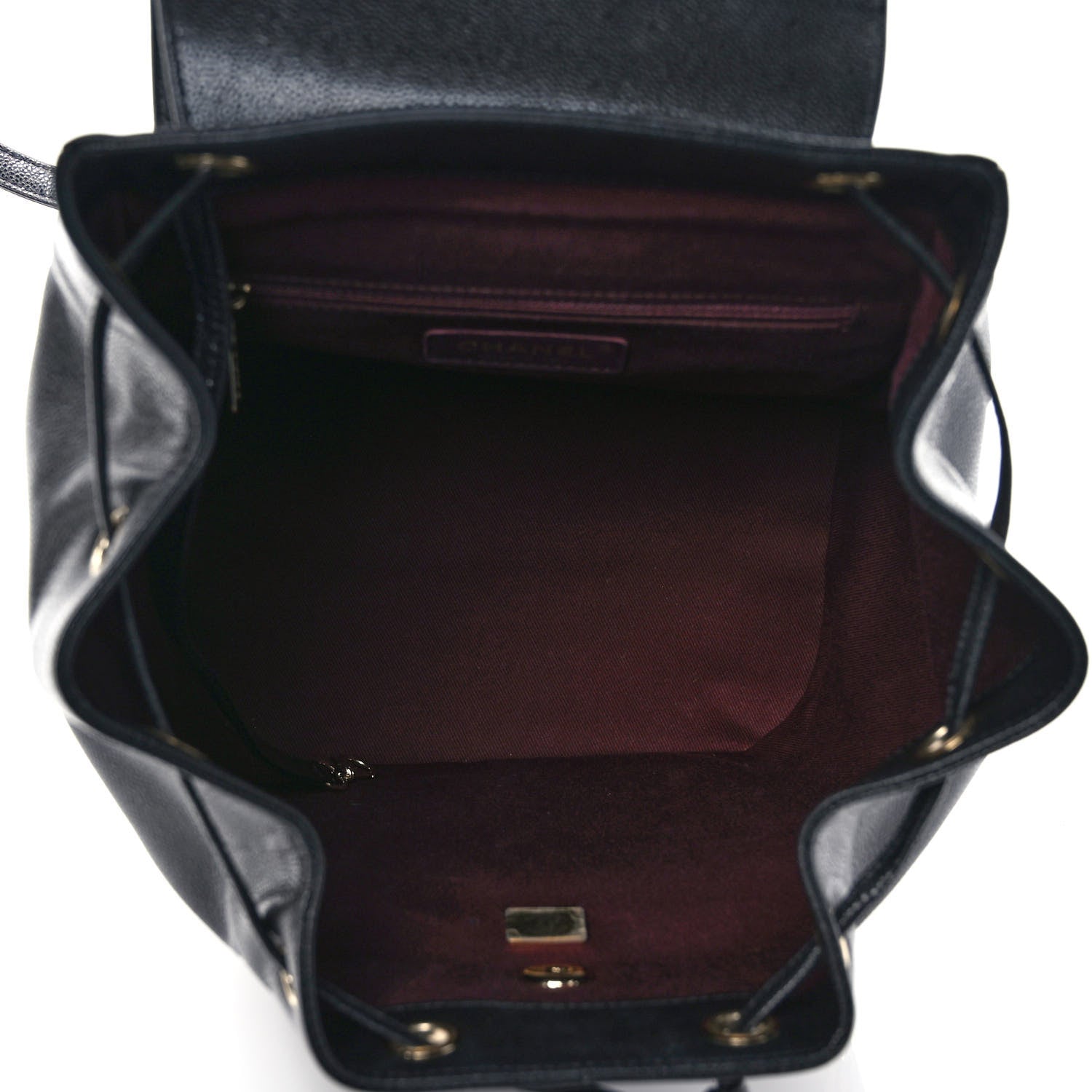 Chanel Caviar Quilted Business Affinity Backpack Black 5 of 11