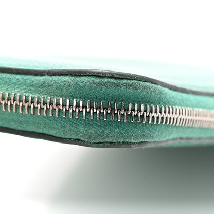 Hermes Epsom Silk'In Wallet Vert Jade 9 of 11