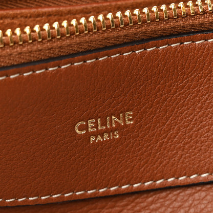 Celine Supple Calfskin Medium Romy Shoulder Bag Tan 6 of 11