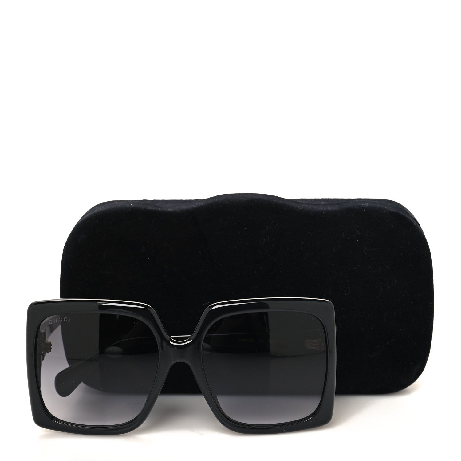 Gucci Acetate Square Frame Sunglasses GG0876SA Black 8 of 8