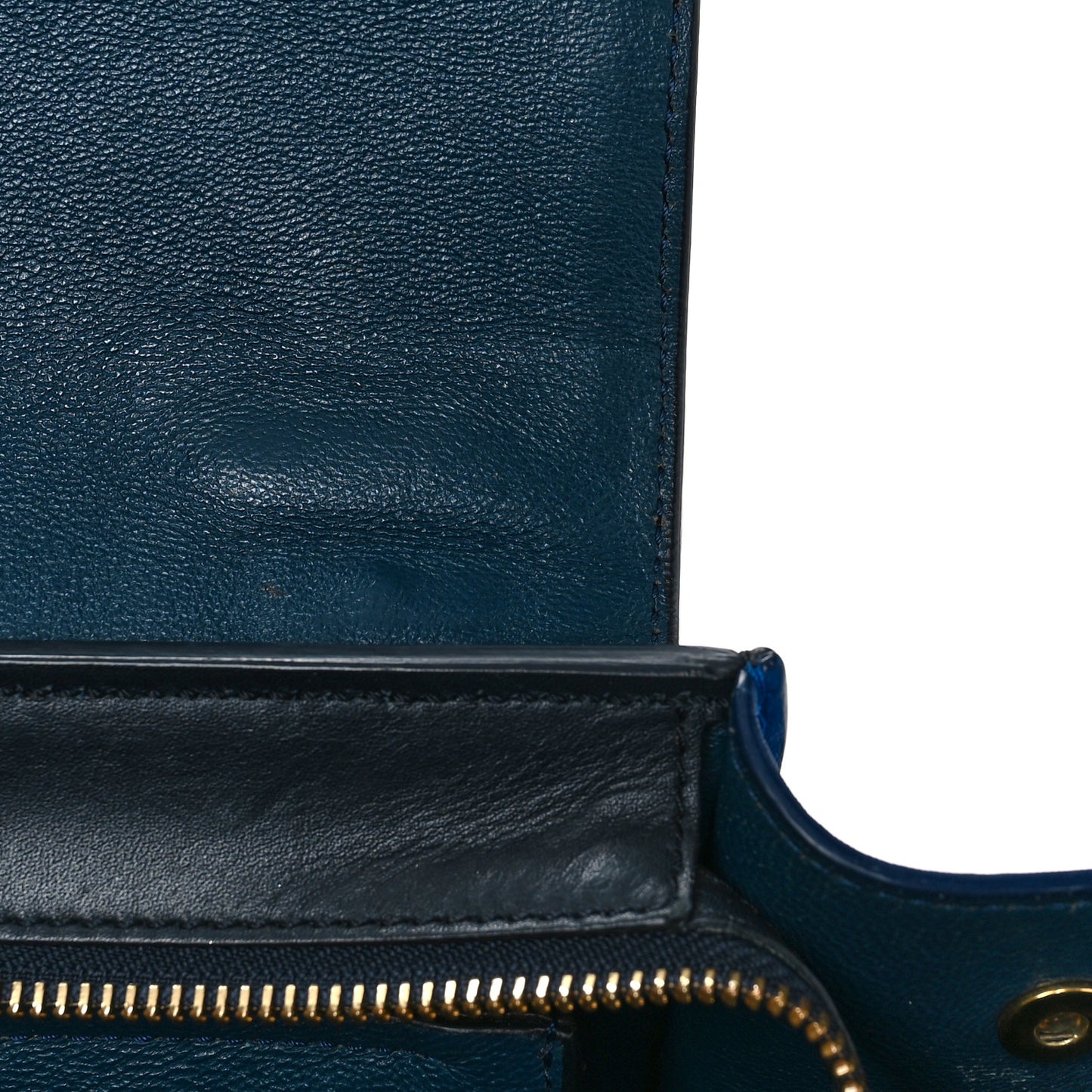 Smooth Calfskin Medium Tri-Color Trapeze Ink