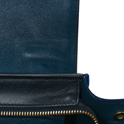 Celine Smooth Calfskin Medium Tri-Color Trapeze Ink 10 of 11