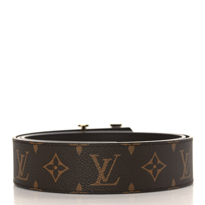 Louis Vuitton Calfskin Monogram 40mm LV Initiales Reversible Belt 100 40 Brown 3 of 5