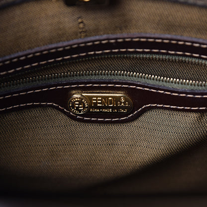Fendi Zucca Pocket Tote Tobacco 6 of 11