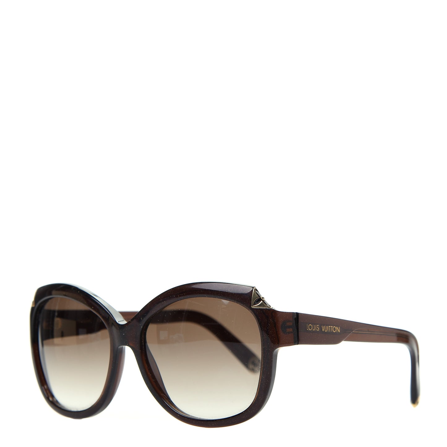 Acetate Hortensia Cat Eye Sunglasses Z0486W Brown Glitter