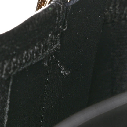 Chanel Metallic Lambskin Star Fantasy High Boots 36.5 Dark Grey 9 of 9