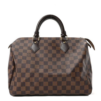 Louis Vuitton Damier Ebene Speedy 30 1 of 9