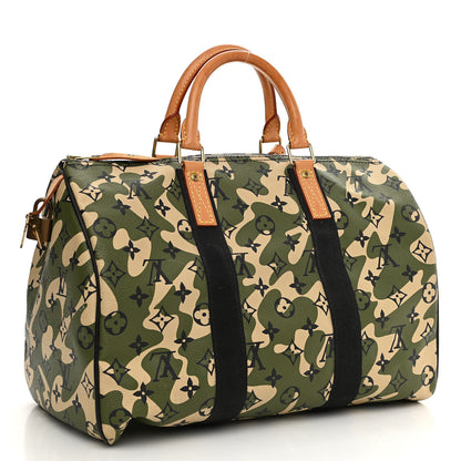 Louis Vuitton Monogramouflage Speedy 35 3 of 12