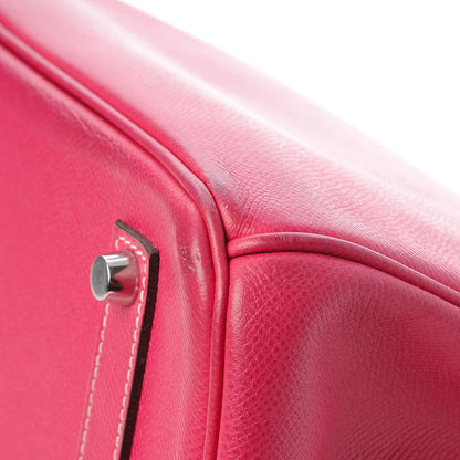 Hermes Epsom Birkin 35 Rose Tyrien 36 of 36
