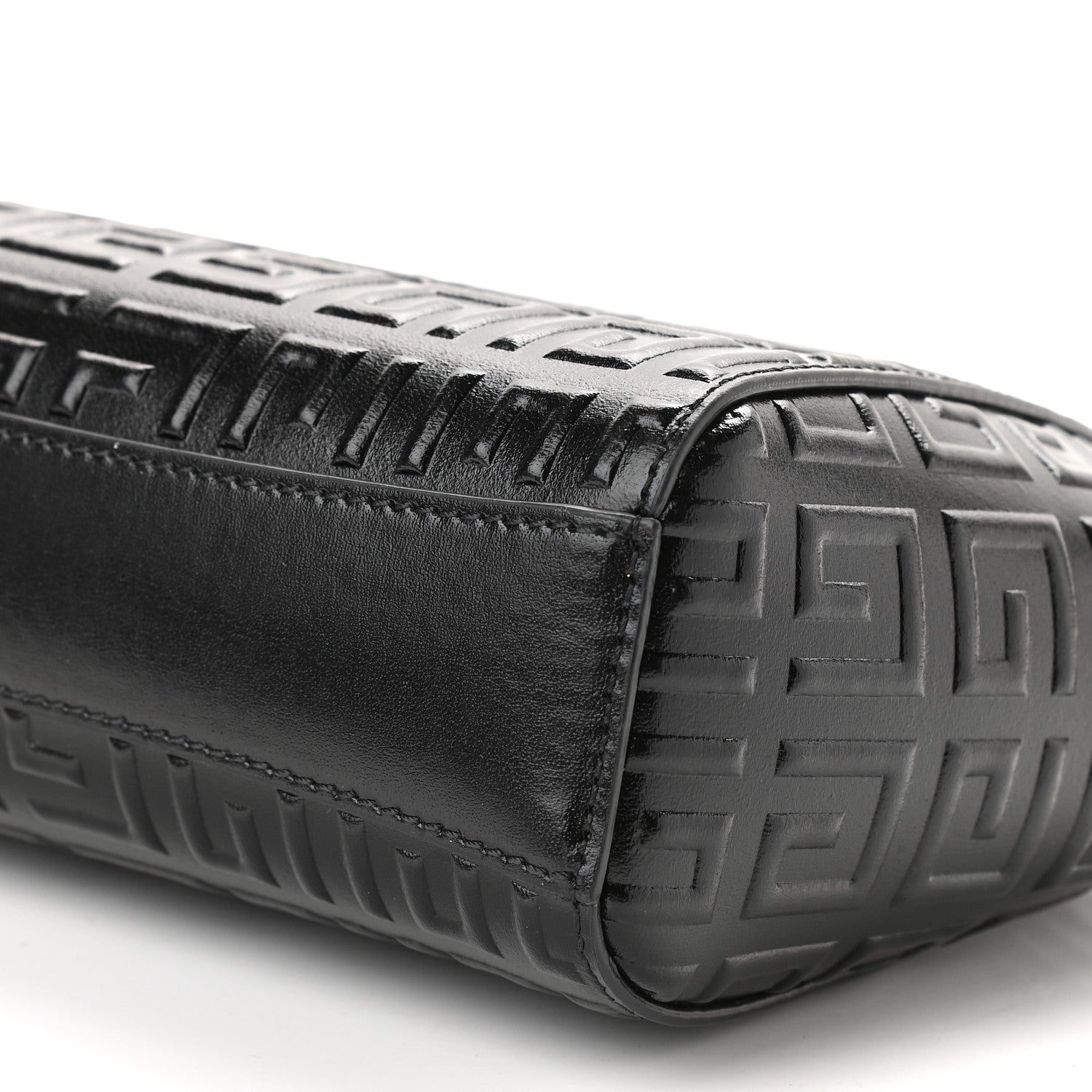 Givenchy Calfskin Logo Embossed XS Antigona 4G Black 9 of 9