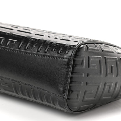 Givenchy Calfskin Logo Embossed XS Antigona 4G Black 9 of 9
