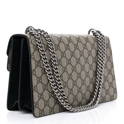 Gucci GG Supreme Monogram Small Dionysus Shoulder Bag Black 3 of 13