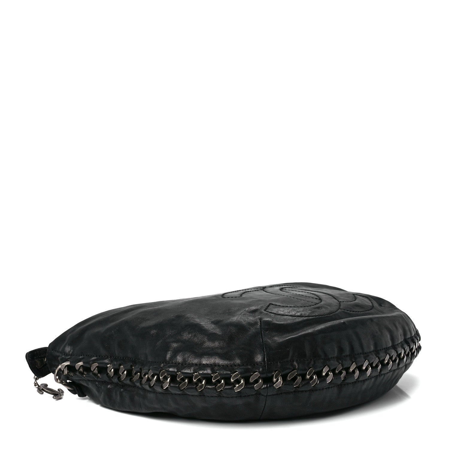 Chanel Calfskin Modern Chain Hobo Black 4 of 10