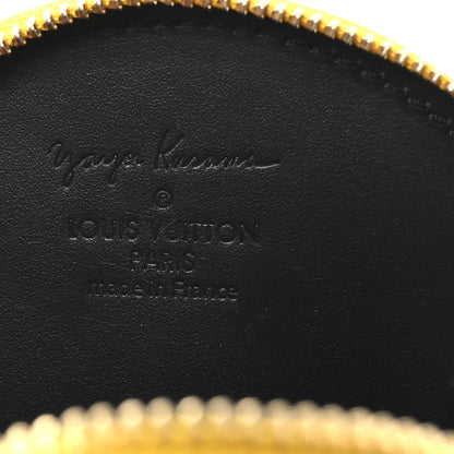Louis Vuitton Vernis Kusama Infinity Dots Chapeau Coin Purse Yellow 6 of 7
