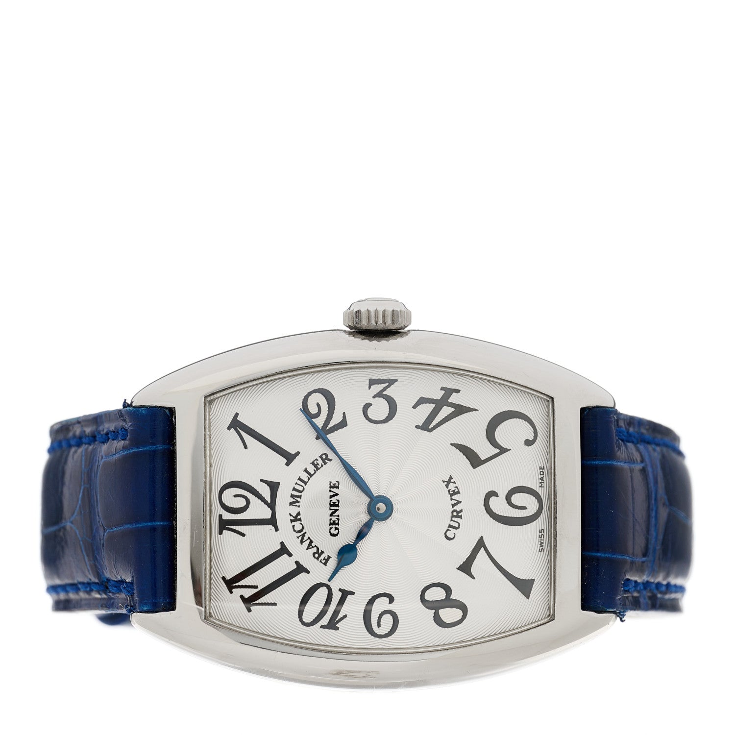 Franck Muller Stainless Steel Alligator 29mm Cintree Curvex Quartz Watch 7502QZ 3 of 5