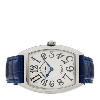 Franck Muller Stainless Steel Alligator 29mm Cintree Curvex Quartz Watch 7502QZ 3 of 5