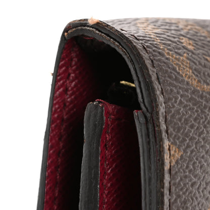 Louis Vuitton Monogram Emilie Wallet Fuchsia 10 of 16