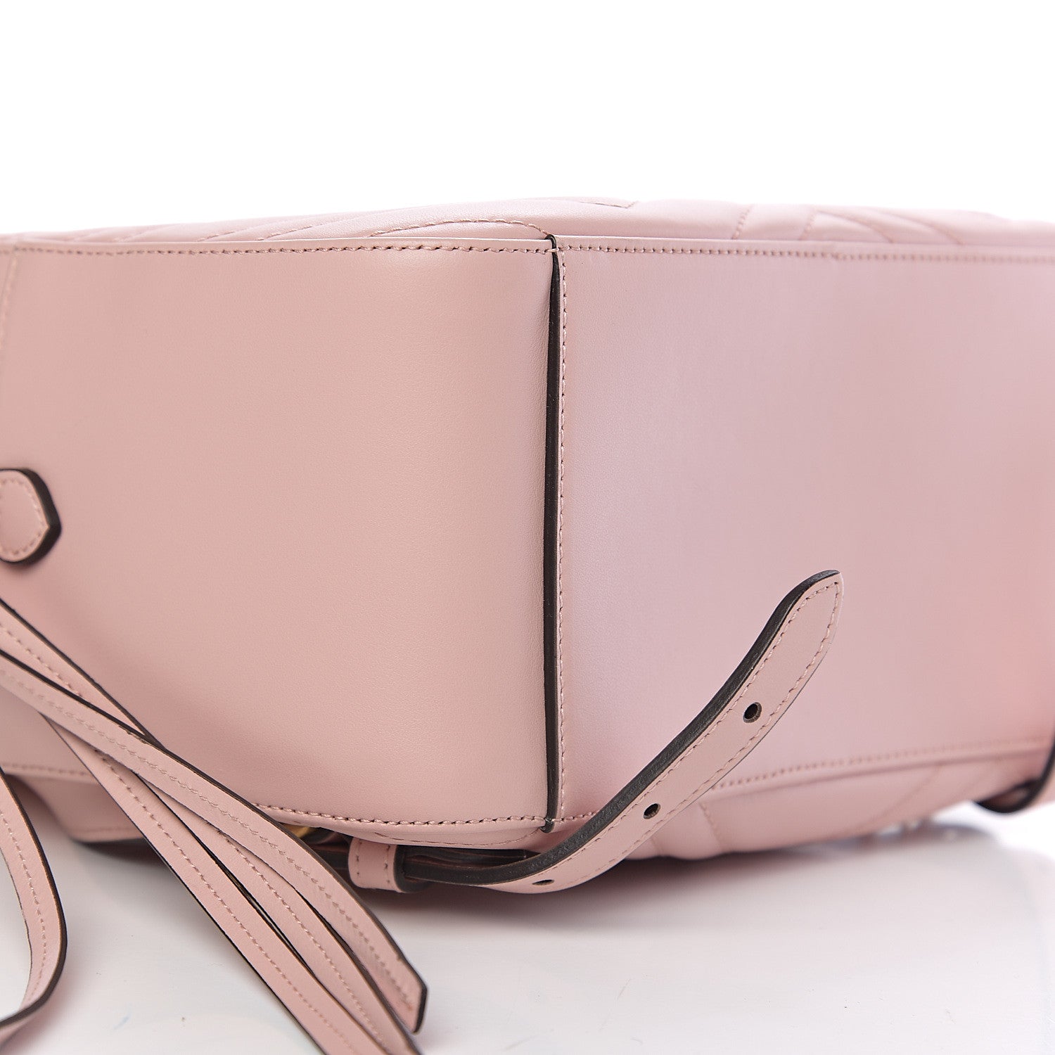 Gucci Calfskin Matelasse GG Marmont Dome Backpack Perfect Pink 7 of 9