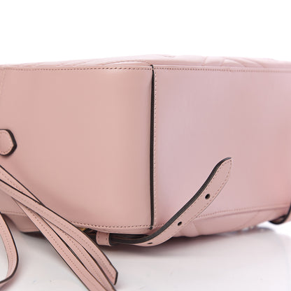 Gucci Calfskin Matelasse GG Marmont Dome Backpack Perfect Pink 7 of 9