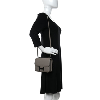 Hermes Epsom Constance 18 Gris Asphalte 2 of 13