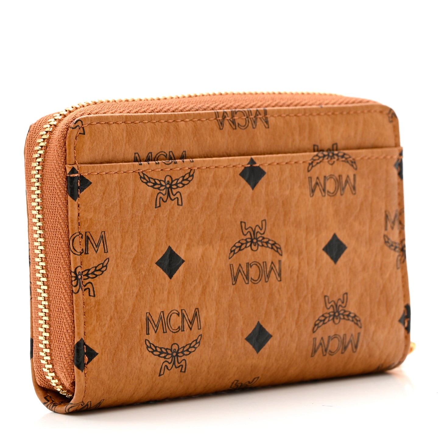 X LOONEY TOONS Visetos Tweety X-Mini Zip Around Wallet Cognac
