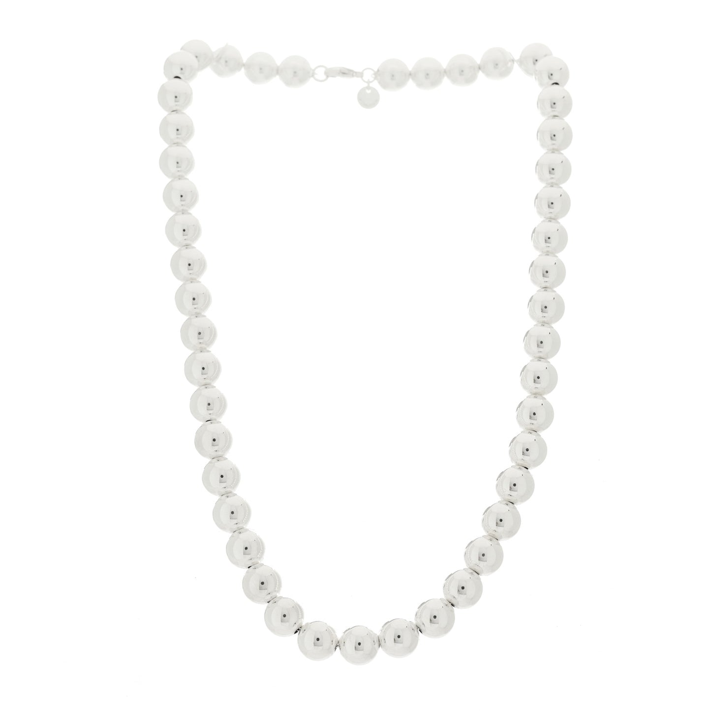Sterling Silver 10mm Hardwear Ball Necklace