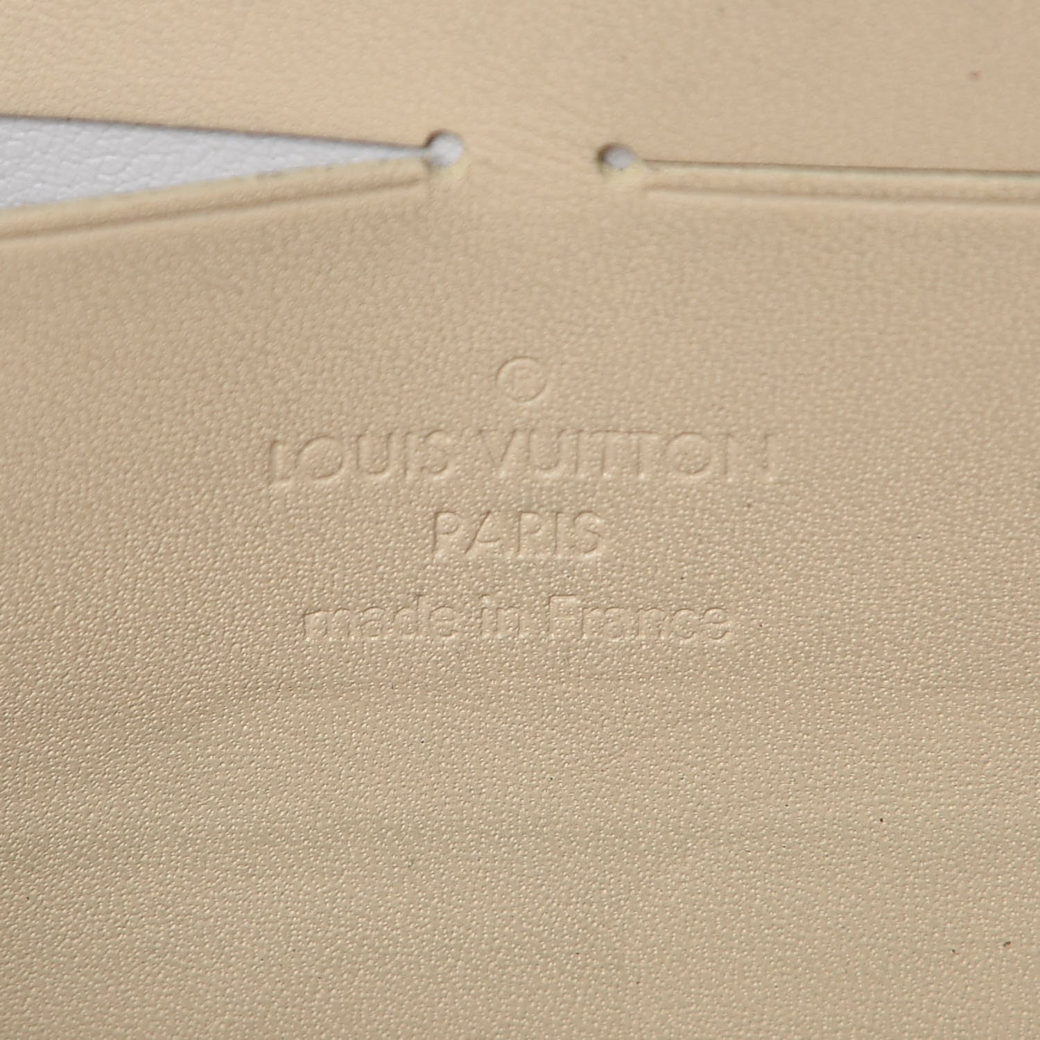 Louis Vuitton Vernis Zippy Wallet Blanc Corail 6 of 16
