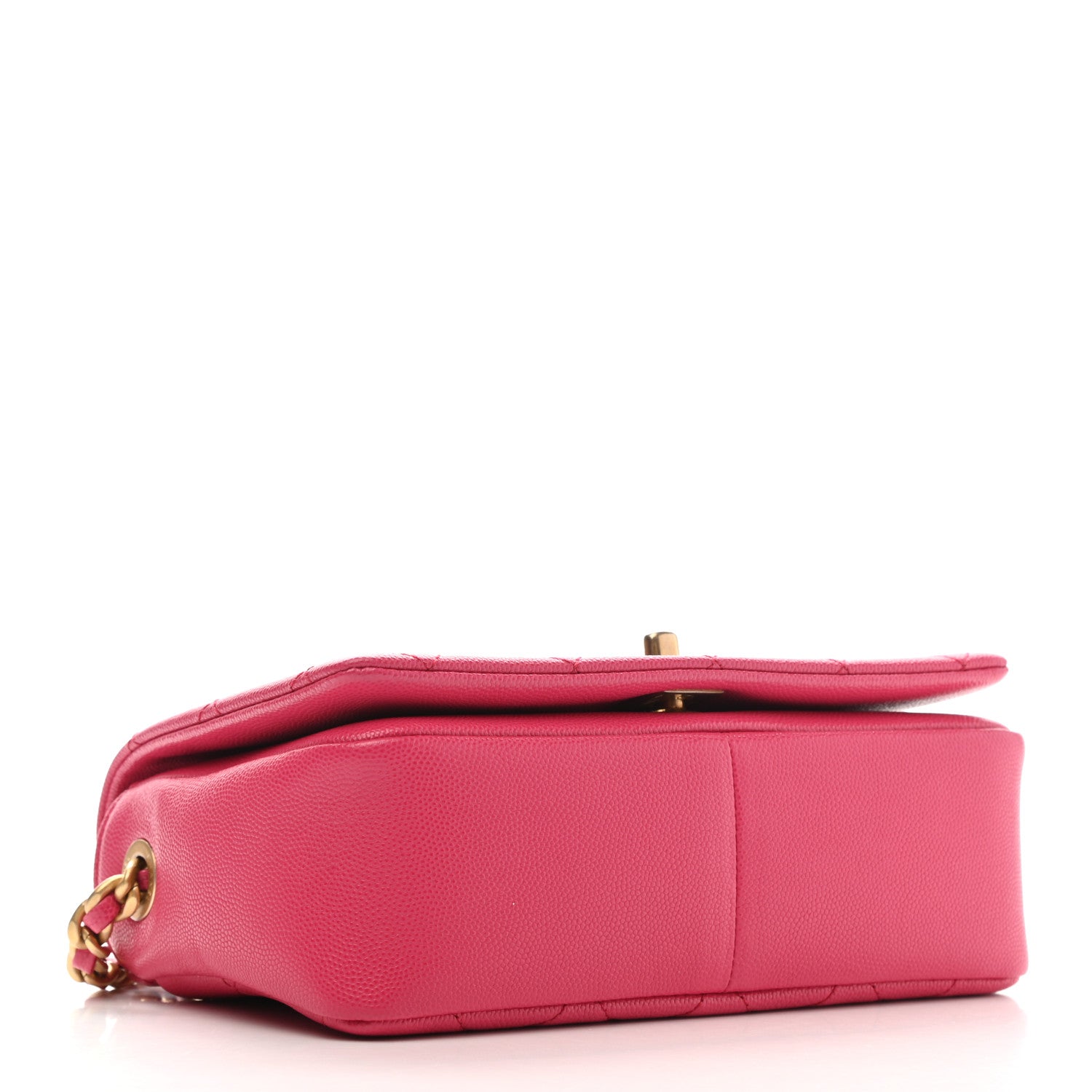 Chanel Caviar Quilted Small Fashion Therapy Flap Bag Dark Pink 4 of 10
