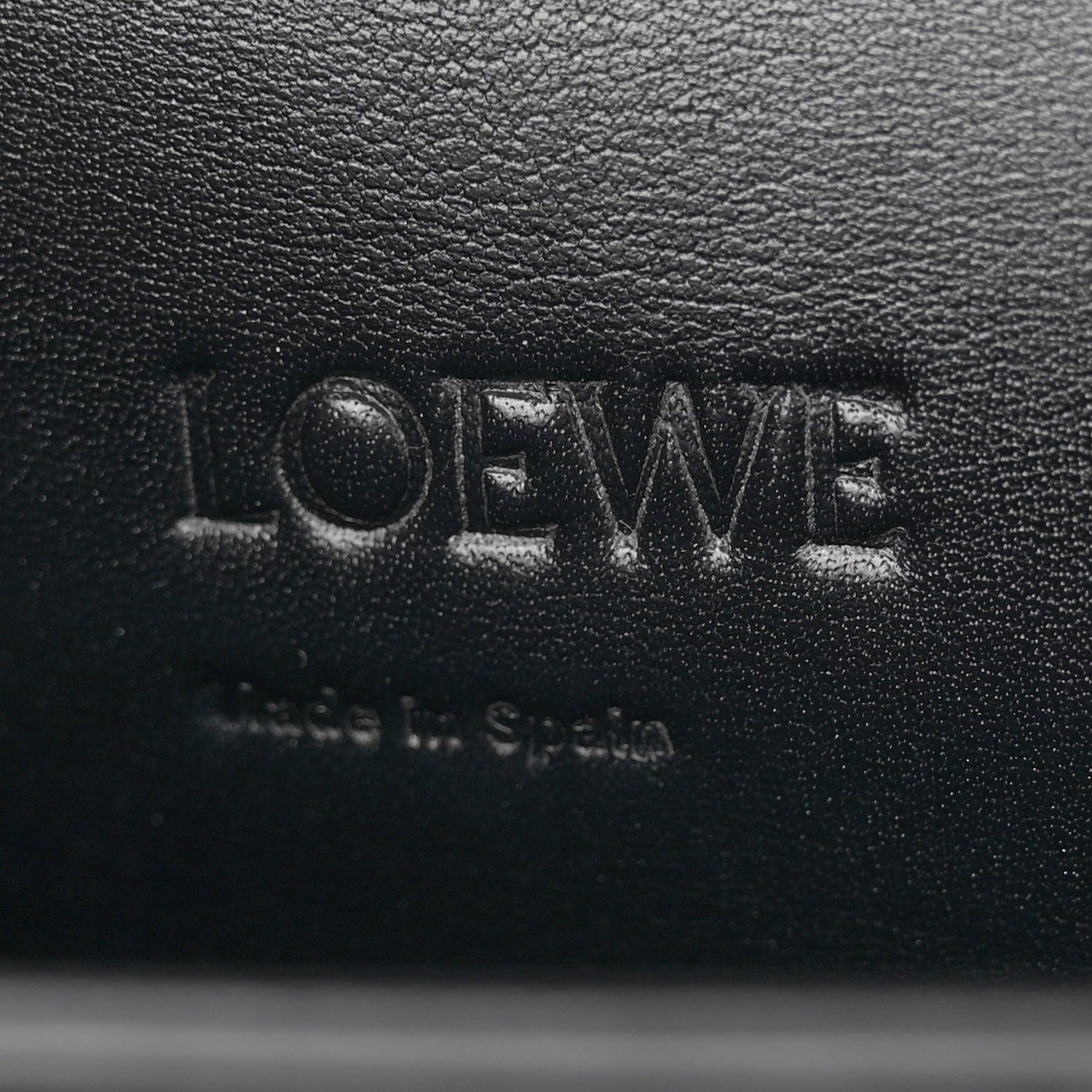 Loewe Calfskin Medium Barcelona Shoulder Bag Black 6 of 9