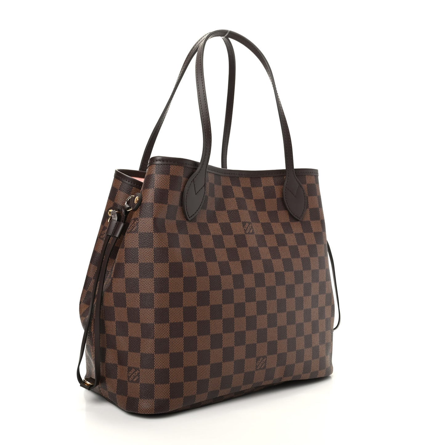 Damier Ebene Neo Neverfull MM Rose Ballerine