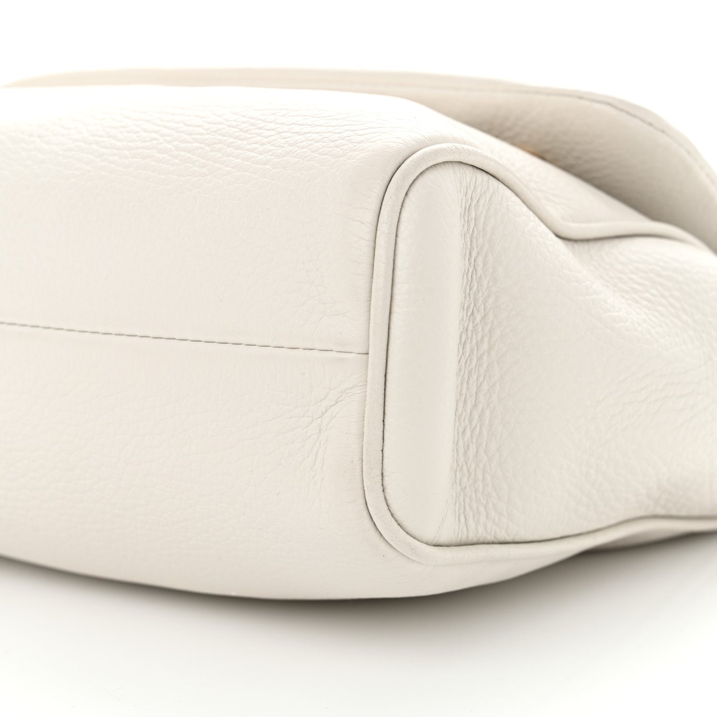 Calfskin Medium Miss Sicily Satchel White