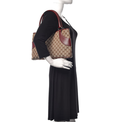 Gucci Monogram Shoulder Bag Red 2 of 10