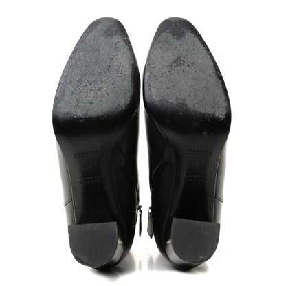 Hermes Calfskin Saint Germain Ankle Boots 40 Black 20 of 28