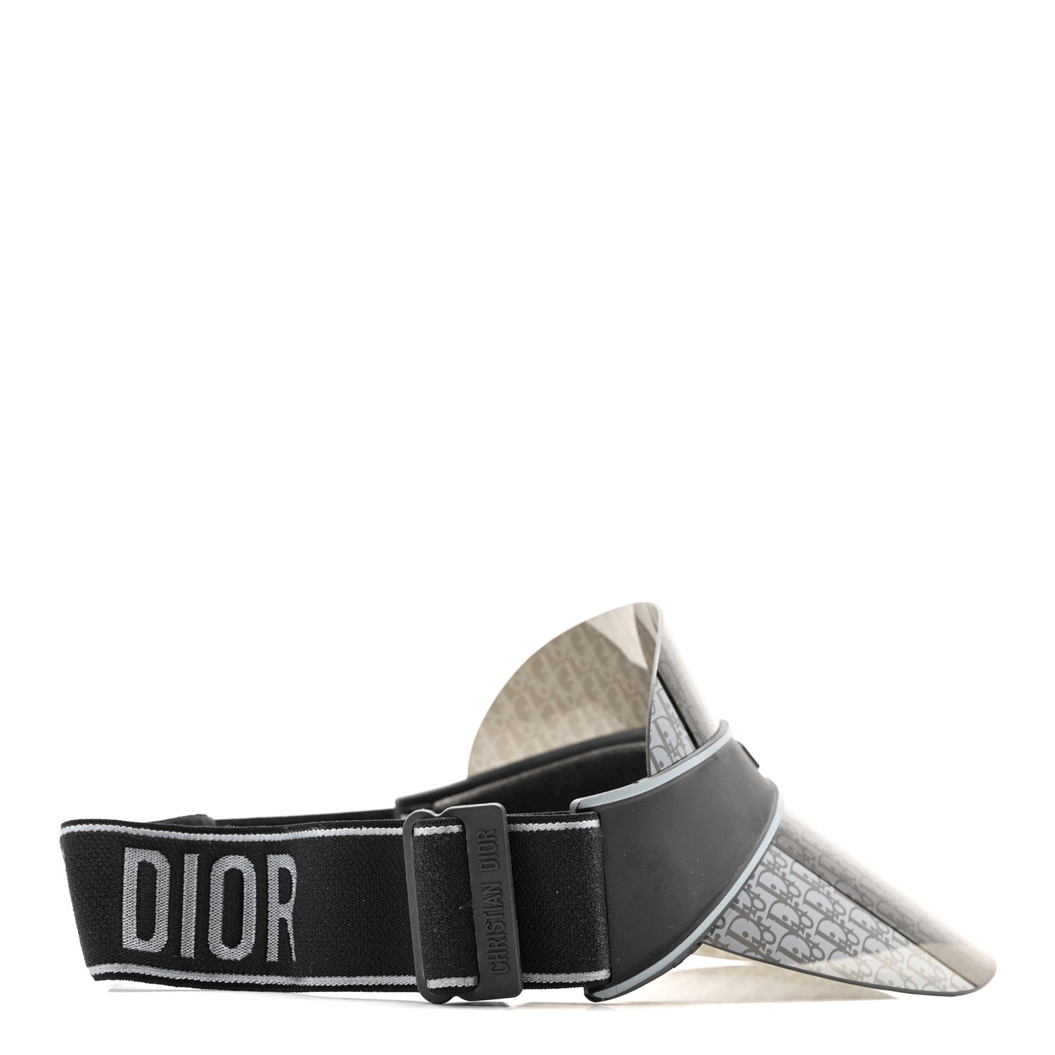 Christian Dior Oblique DiorClub V1U Sun Visor Black 1813455