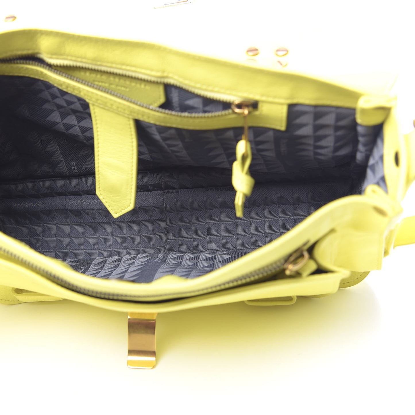 Lambskin Medium PS1 Satchel Citron