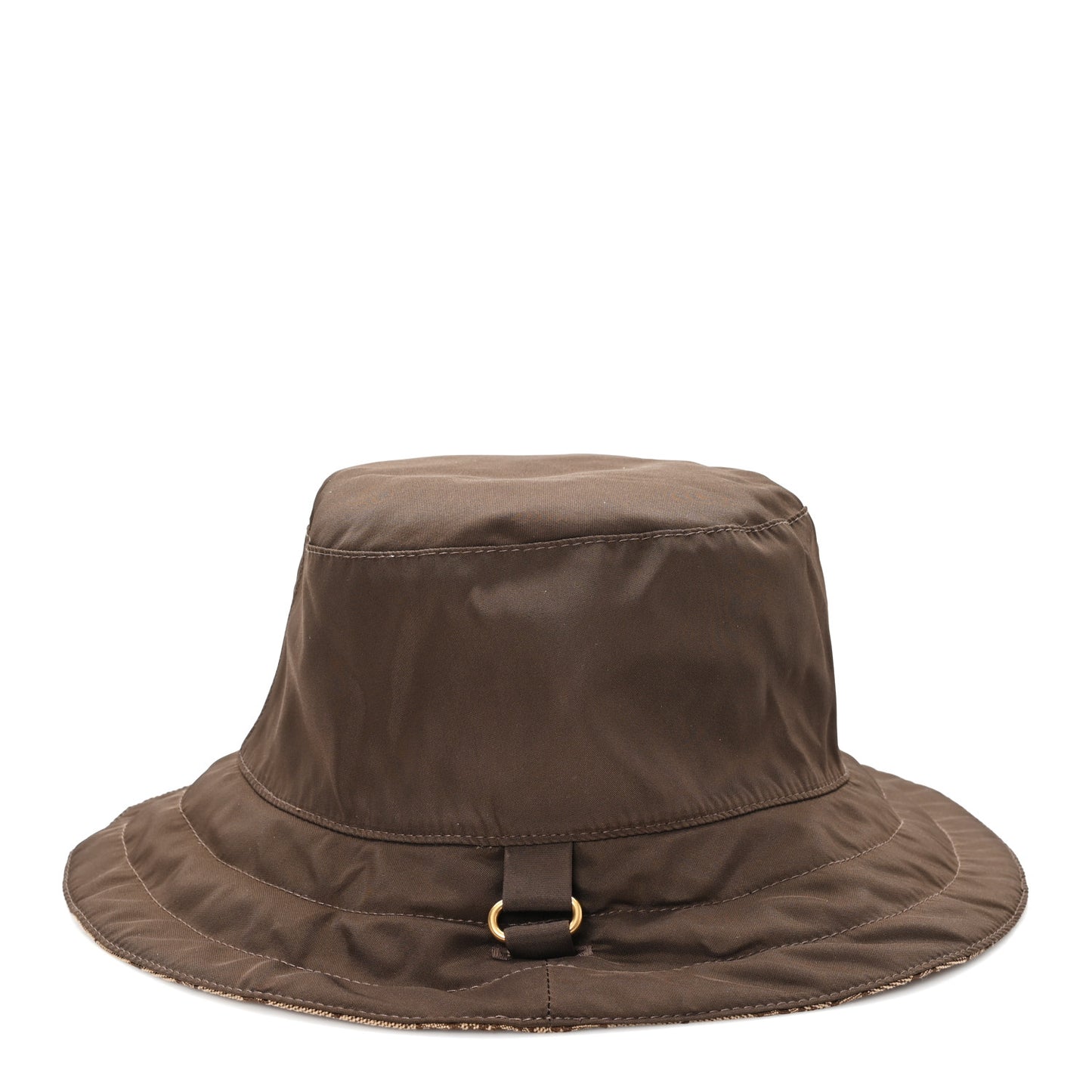 Canvas Monogram Reversible Bucket Hat XXL Brown