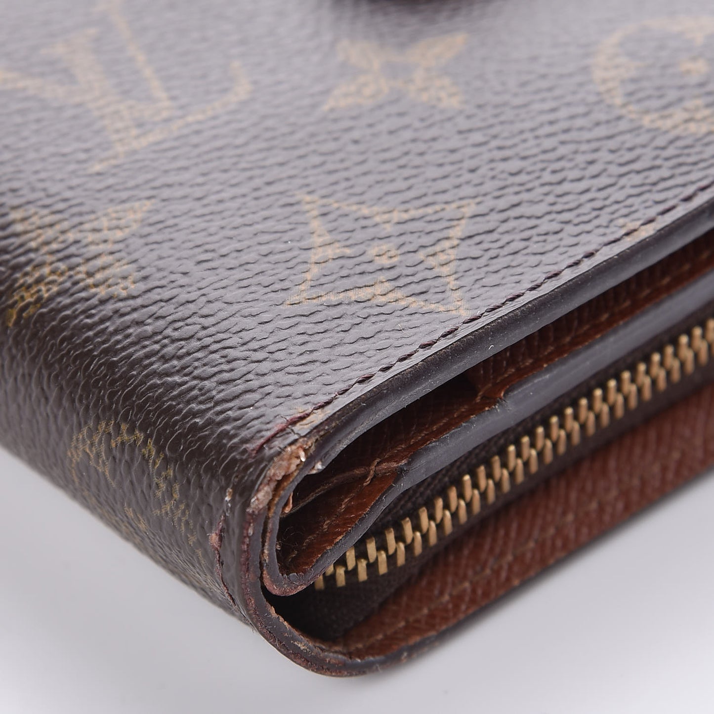 Monogram Compact Zippe Zipped Wallet