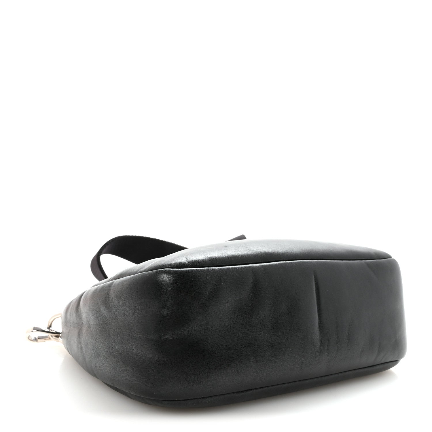 Prada Nappa Soft Padded Re-Edition 2005 Shoulder Bag Black 4 of 9