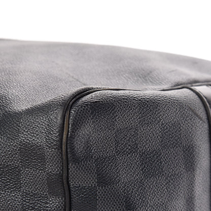 Louis Vuitton Damier Graphite Keepall Bandouliere 55 18 of 22