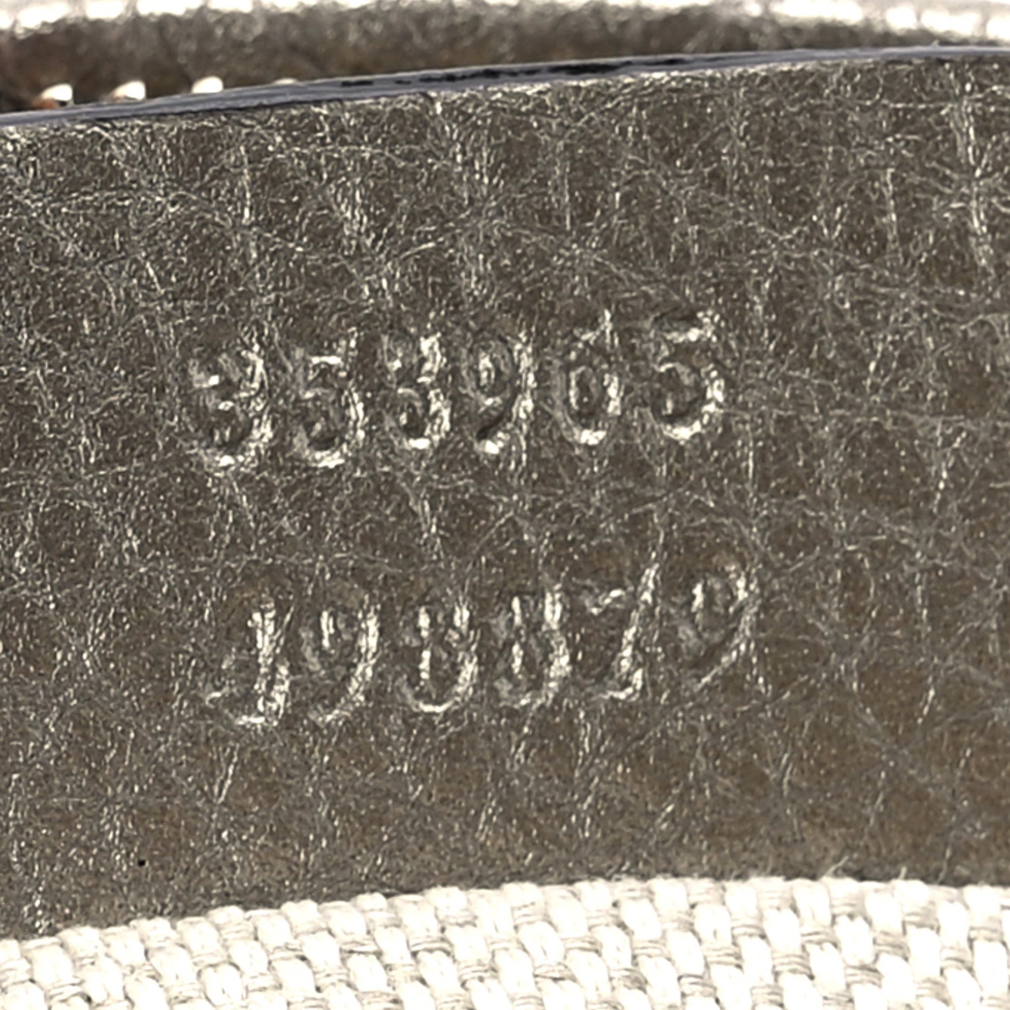 Metallic Pebbled Calfskin Mini Soho Chain Bag Golden Beige