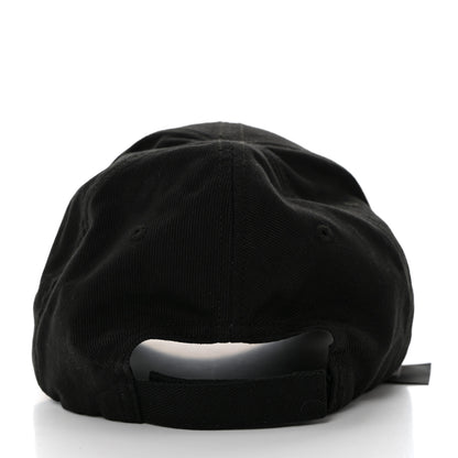 Balenciaga Cotton BB Mode Cap L Black White 6 of 10
