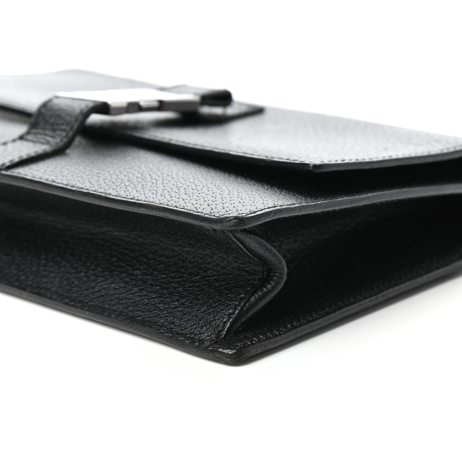 Gucci Calfskin Wristlet Clutch Black 11 of 11
