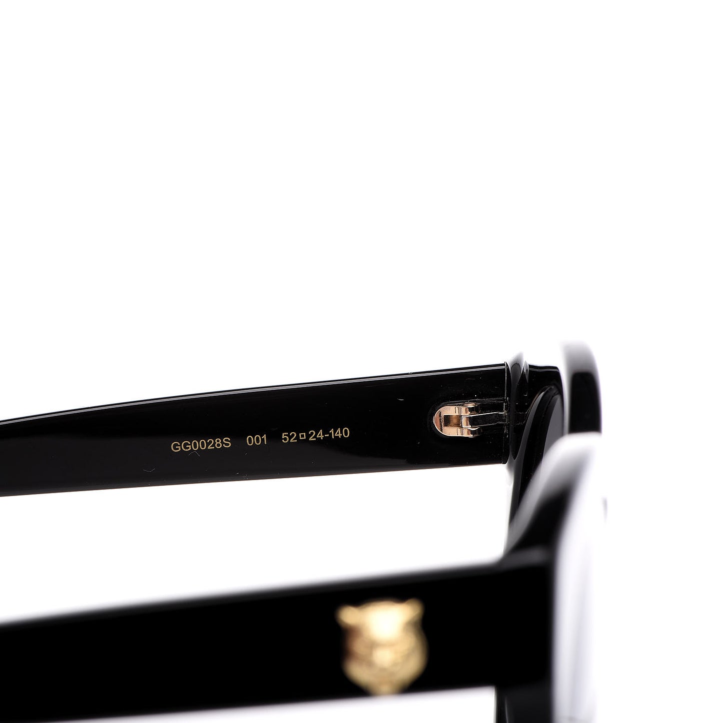 Round GG Sunglasses GG0028S Black