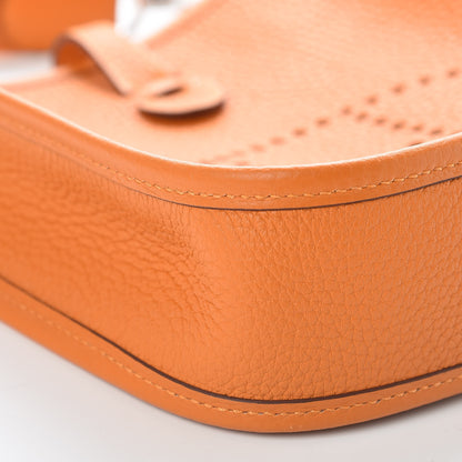 Hermes Taurillon Clemence Evelyne TPM Abricot 9 of 11