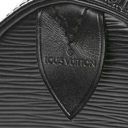 Louis Vuitton Epi Speedy 25 Black 7 of 12