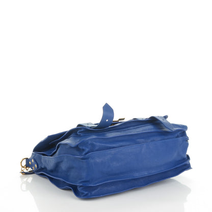 Proenza Schouler Lambskin Large PS1 Satchel Royal Blue 4 of 7
