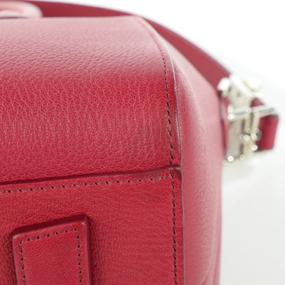 Givenchy Sugar Goatskin Small Antigona Raspberry 11 of 12
